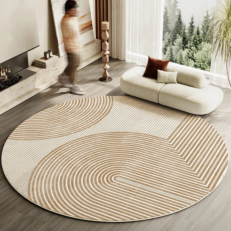 Japanese Style Living Room Decoration Striped Carpet H