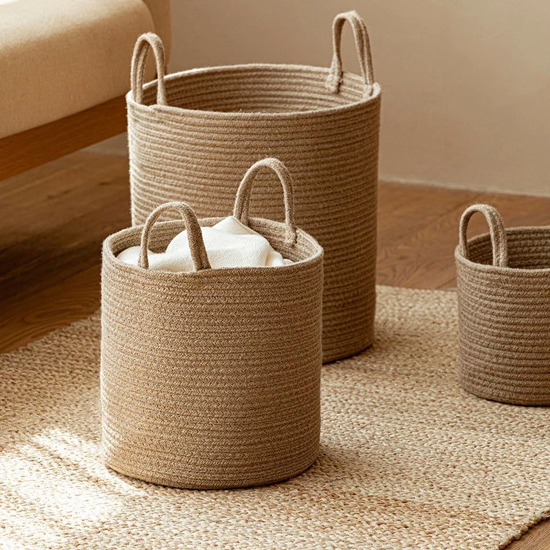 Handmade Woven Storage Baskets