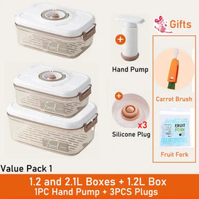 Keep Your Food Fresh with Our Vacuum Storage Box