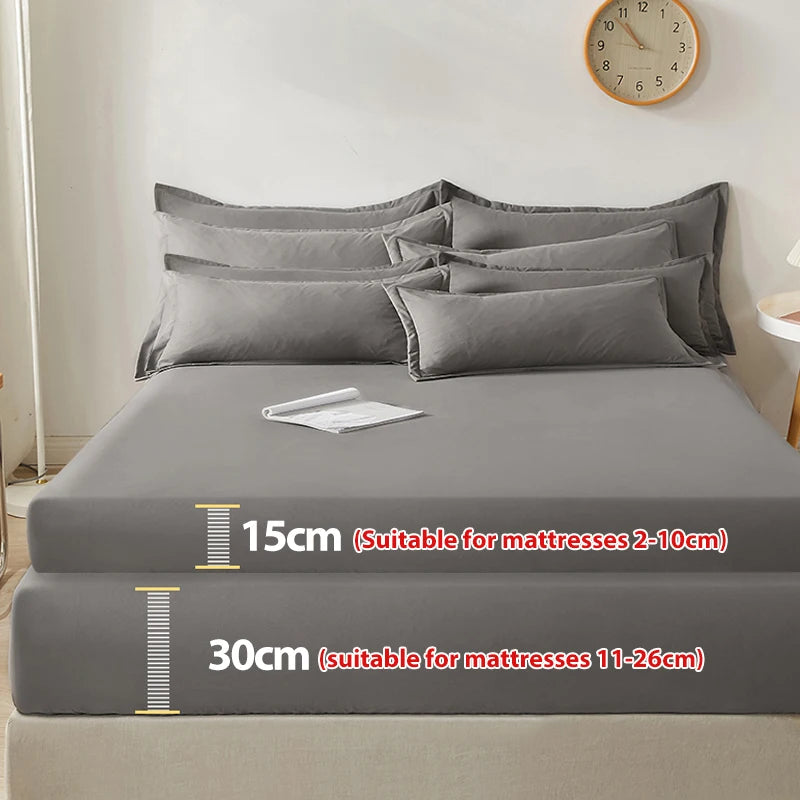 100% Cotton Fitted Bed Sheet