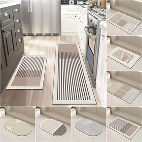 Say Goodbye to Wet Floors with our Ultra-Absorbent Kitchen Mat!