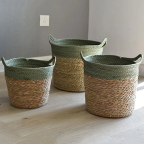 Natura Straw Storage Basket