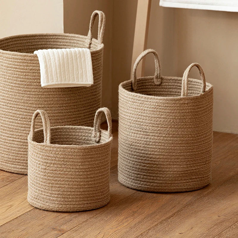 Handmade Woven Storage Baskets