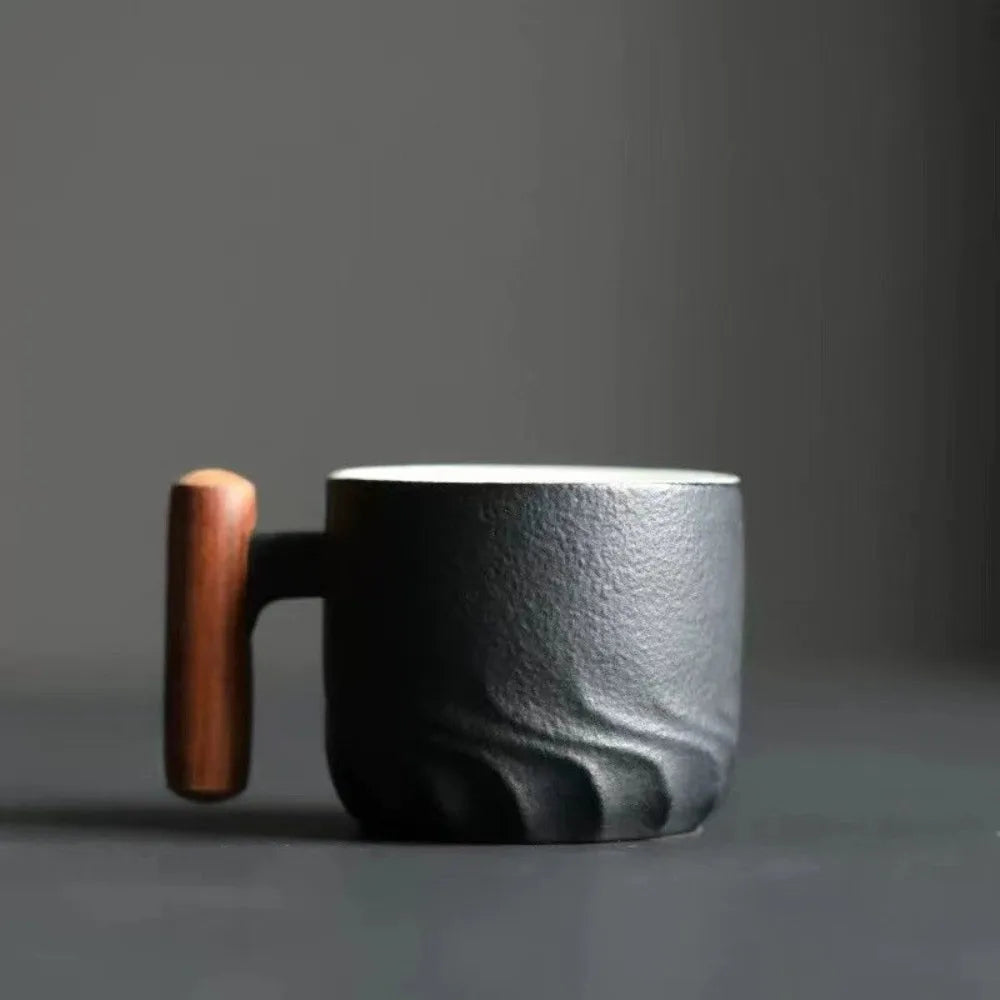 Coffee Lovers Rejoice: Handcrafted Ceramic Gradient Glaze Cup