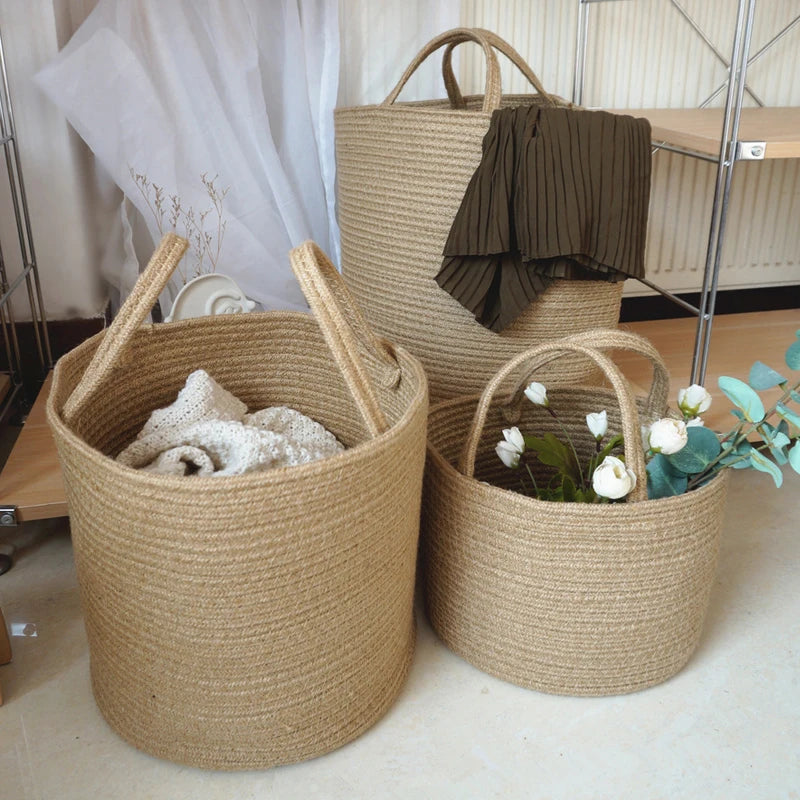 Handmade Woven Storage Baskets