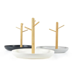 Organize Your Jewelry in Style with Our Nordic Bamboo Tree Display - Perfect for Any Room!