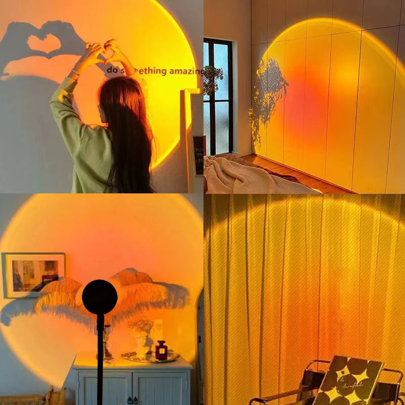 Illuminate Your Nights with the Ultimate Sunset Lamp Projector