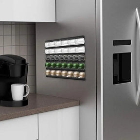 Get Organized with our 10-Piece Coffee Pod Capsule Rack - Perfect for Your Kitchen!